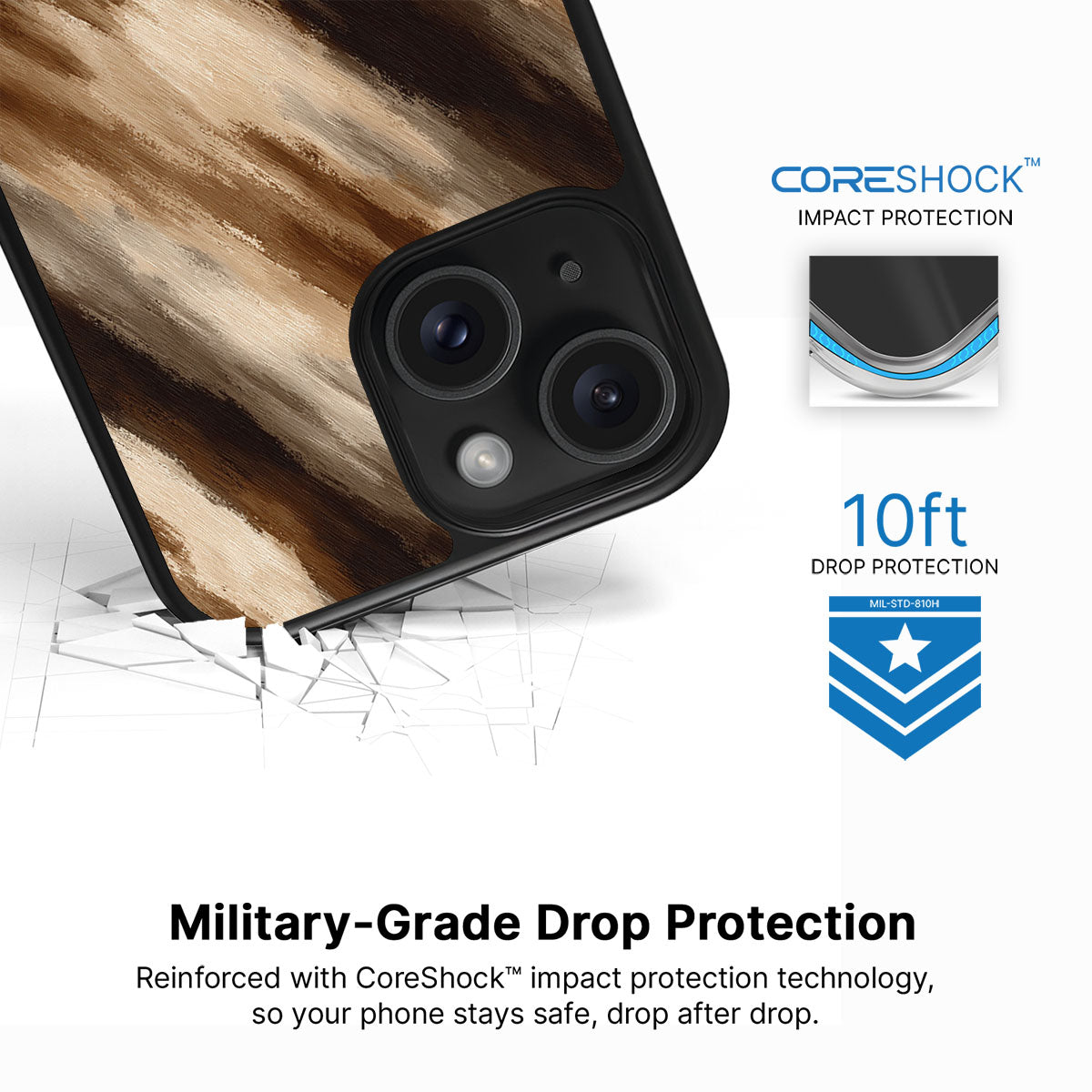 Bronze Terra - iPhone 15 Case  #case type_core (magsafe), #case type_core (non magsafe)