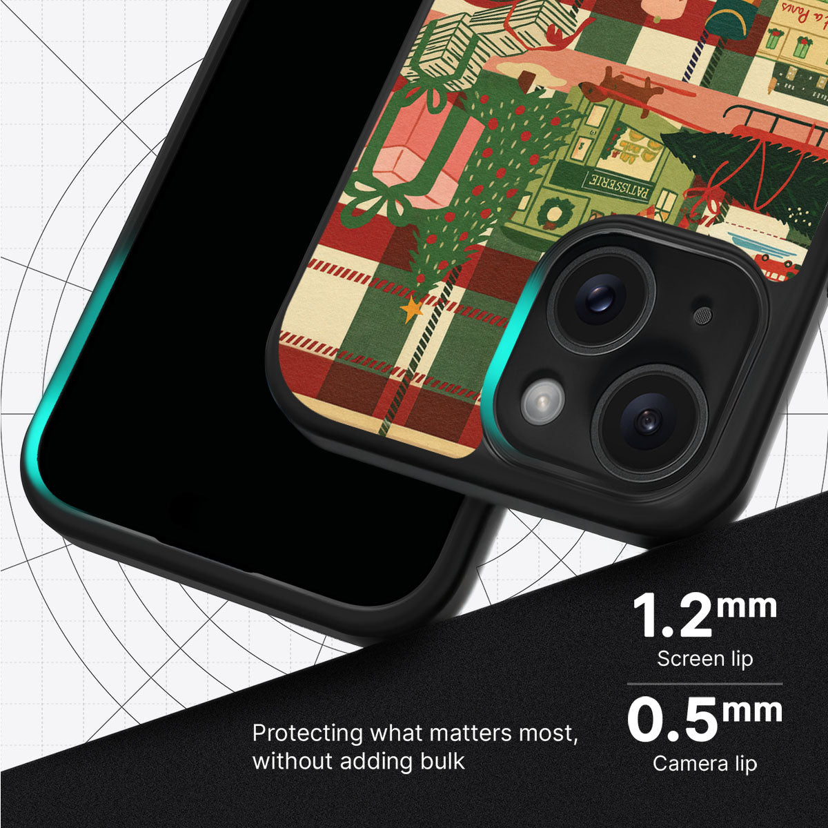 Christmas Joy - iPhone 15 Case #case type_core (magsafe), #case type_core (non magsafe)