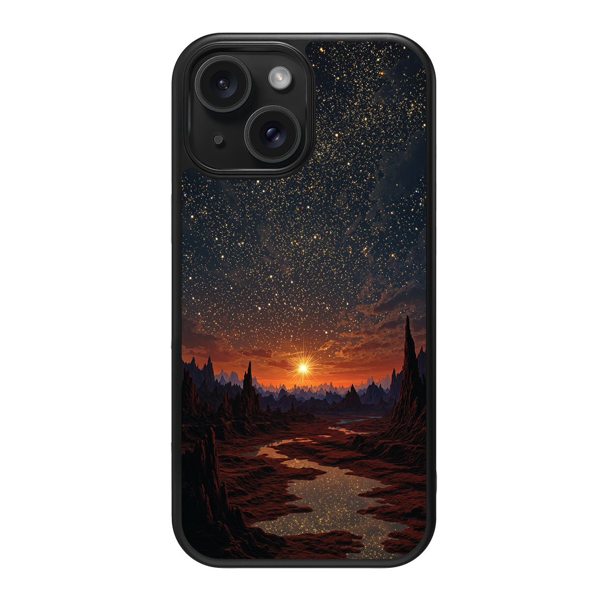 iPhone 15 Case with MagSafe – Desert Dusk