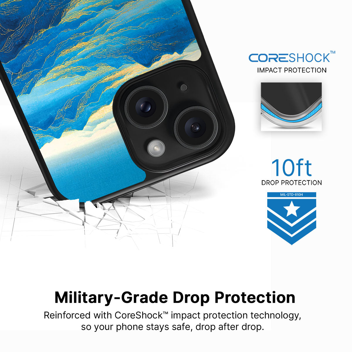 Ethereal Dawn - iPhone 15 Case #case type_core (magsafe), #case type_core (non magsafe)