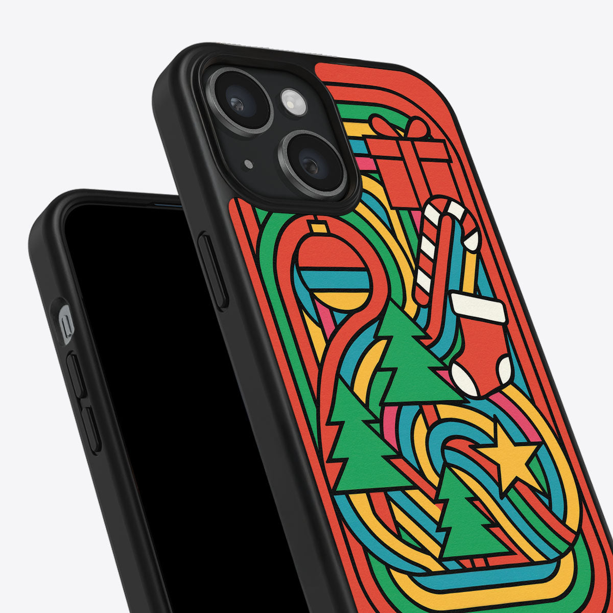 Feeling Festive - iPhone 15 Case #case type_core (non magsafe)