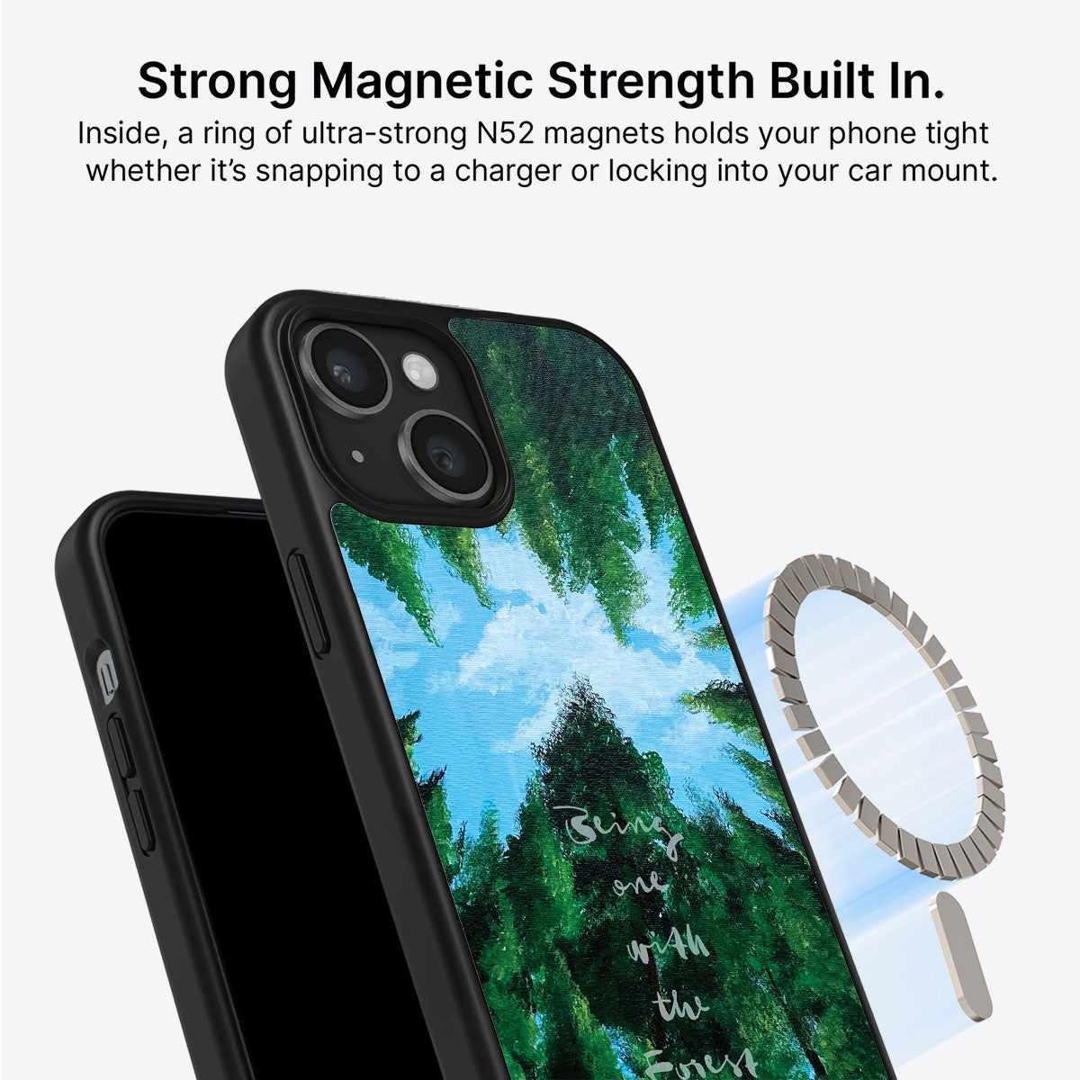 Forest Bathing - iPhone 15 Case #case type_core (magsafe)