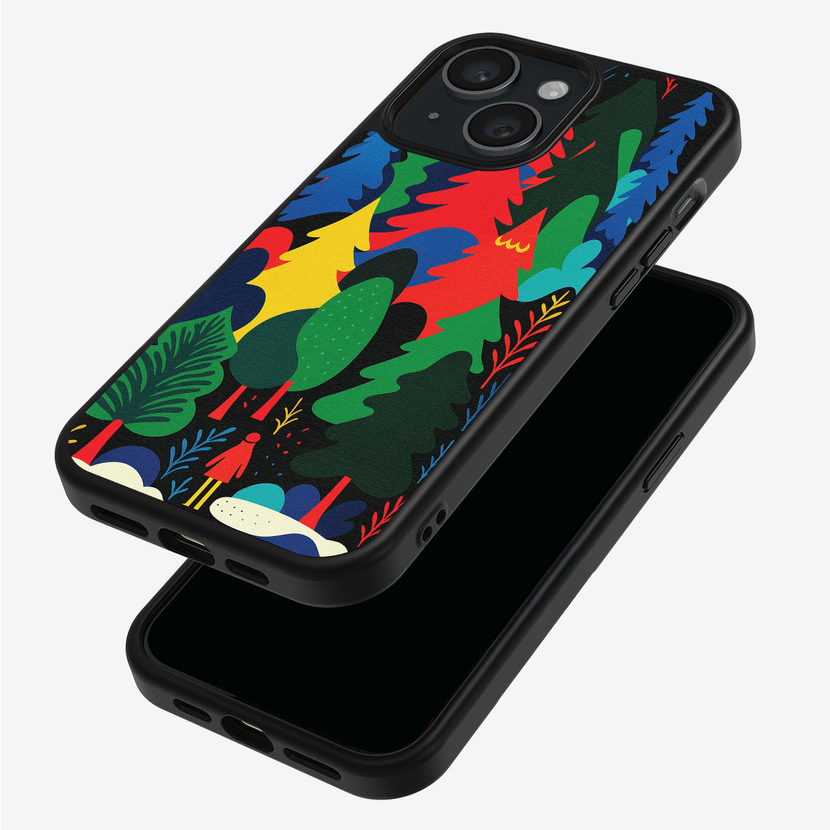 Forest Festivities - iPhone 15 Case #case type_core (magsafe), #case type_core (non magsafe)