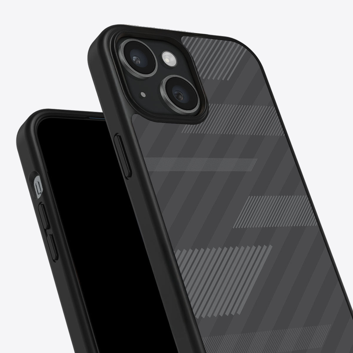 Gray Twill Play - iPhone 15 Case #case type_core (non magsafe)
