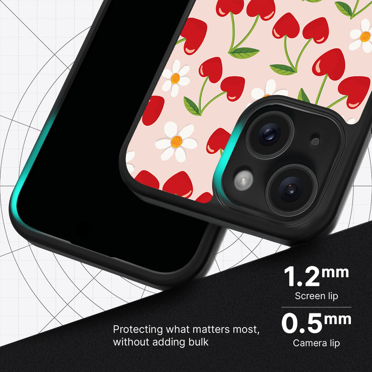 Love Cherry - iPhone 15 Case #case type_core (magsafe), #case type_core (non magsafe)