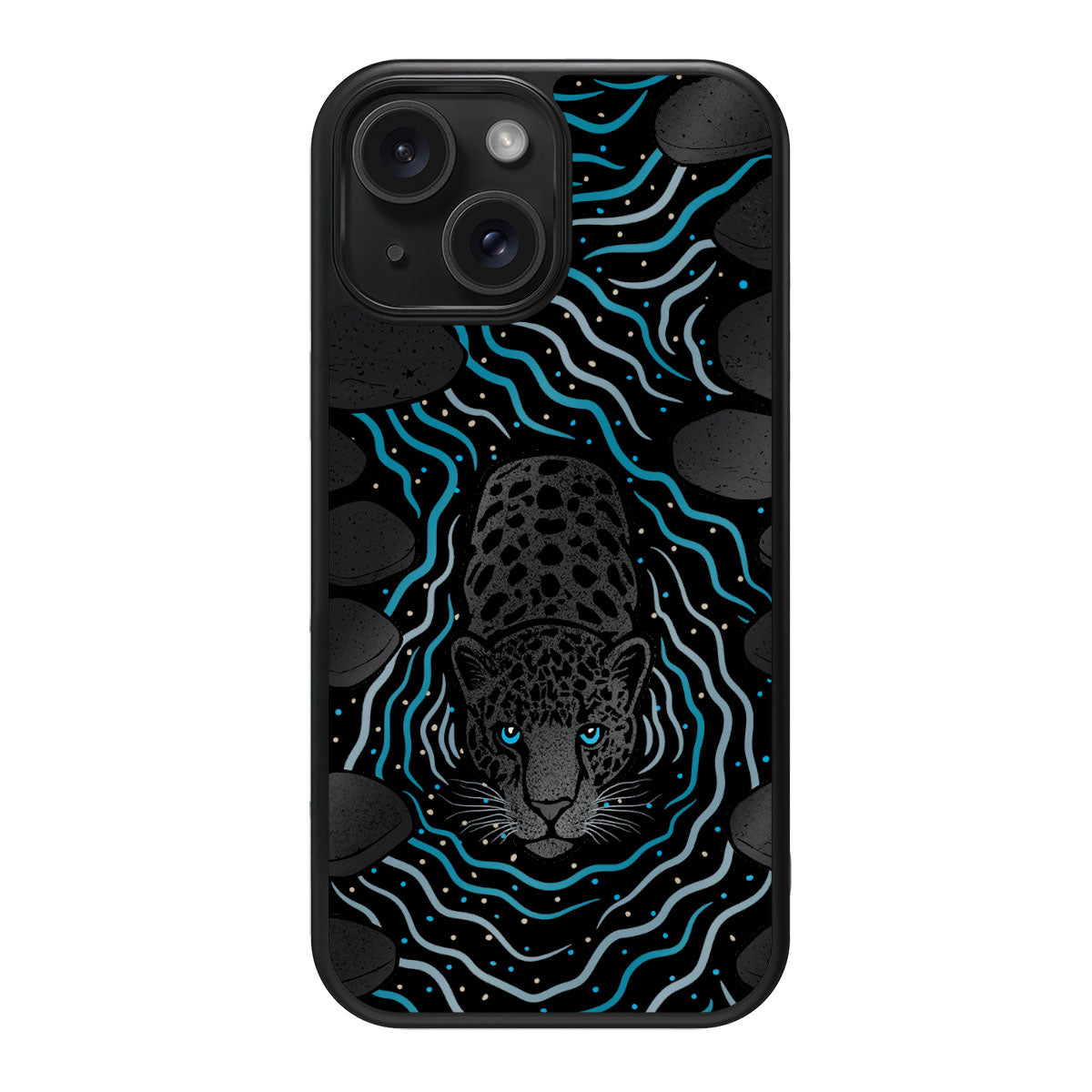 Midnight Panther - iPhone 15 Case, #case type_core (magsafe), #case type_core (non magsafe)