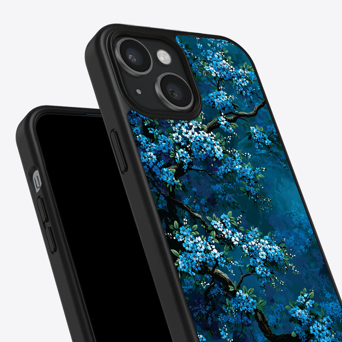 Moonlit Petals - iPhone 15 Case #case type_core (non magsafe)