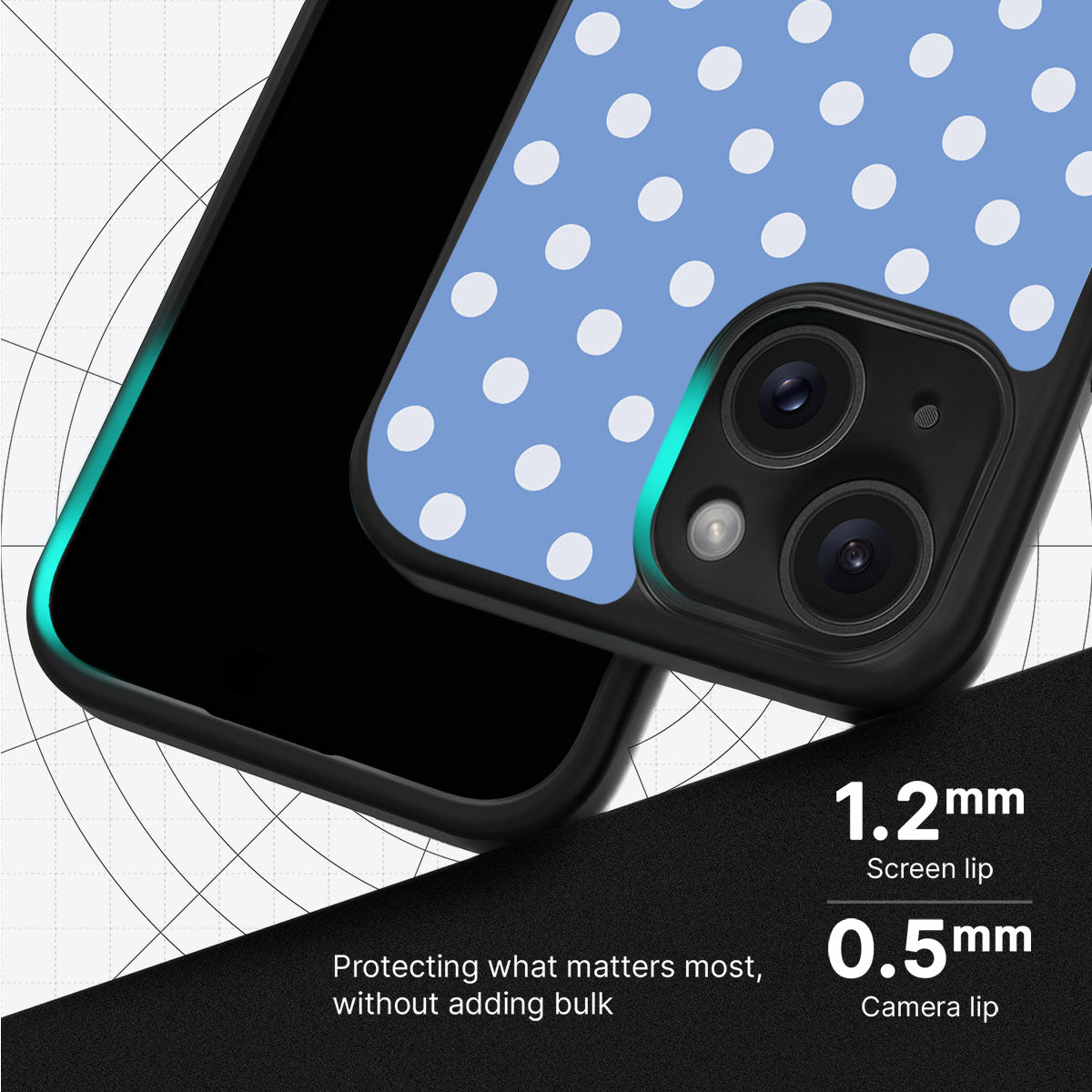 Pasty Twister slim iPhone 15 phone case
