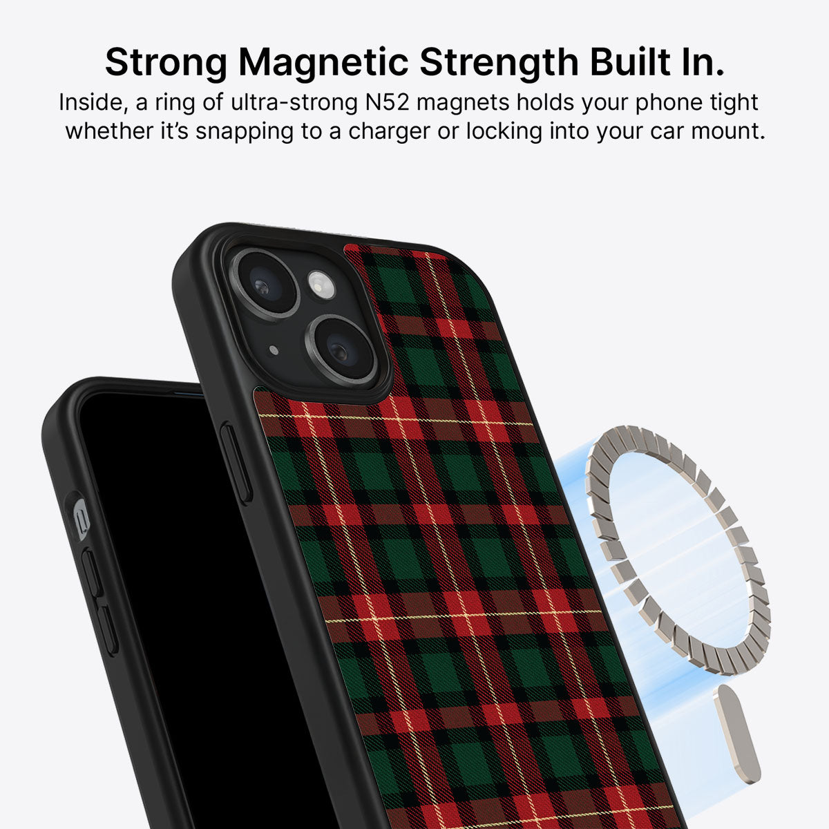 Royal Tartan - iPhone 15 Case #case type_core (magsafe)