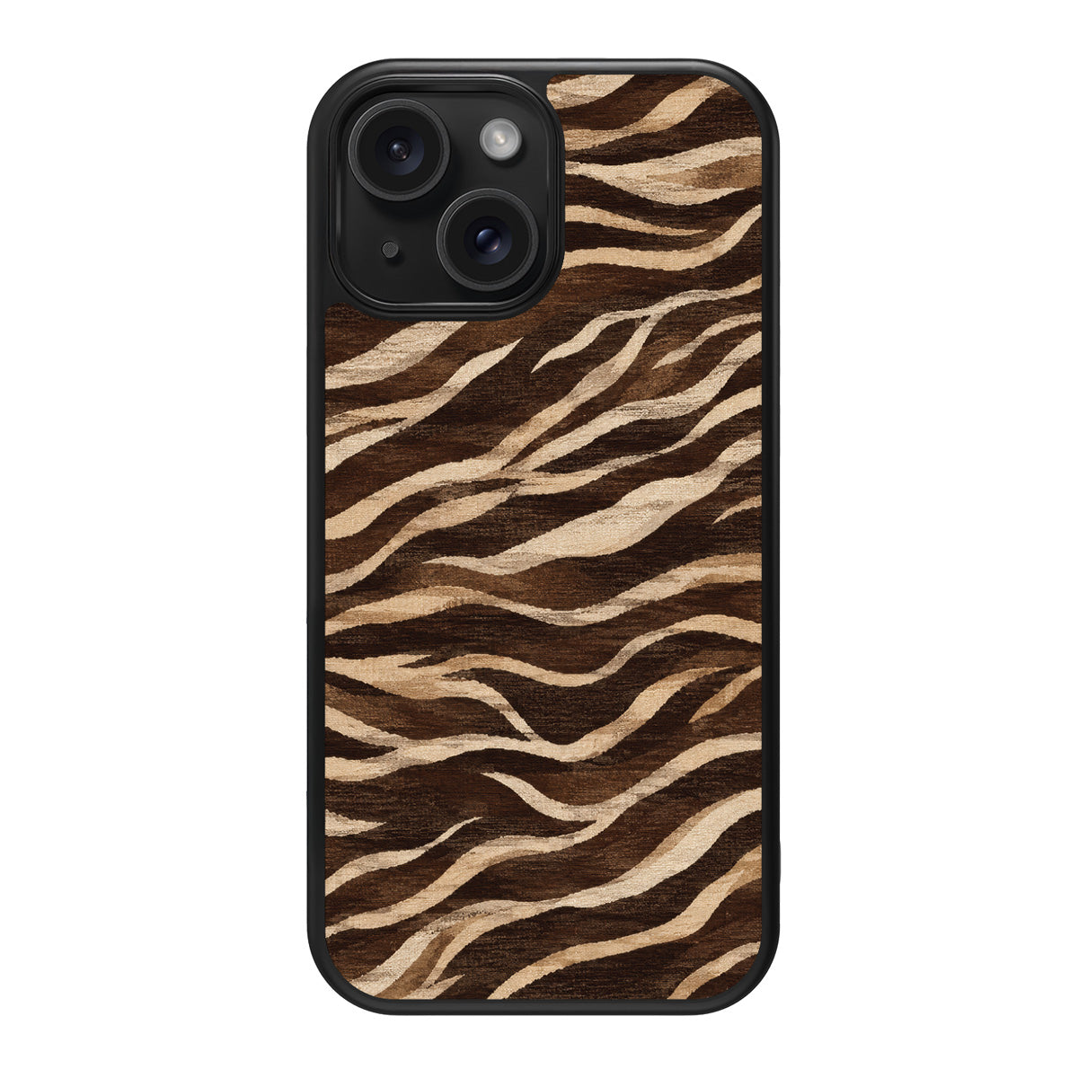 Savanna Silk design back view – iPhone 15 case