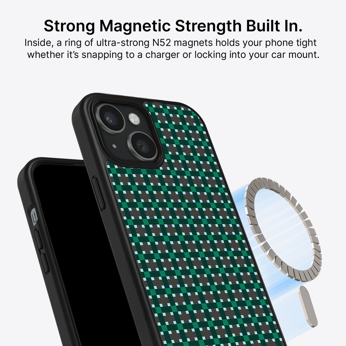 Sea of Emeralds - iPhone 15 Case #case type_core (magsafe)