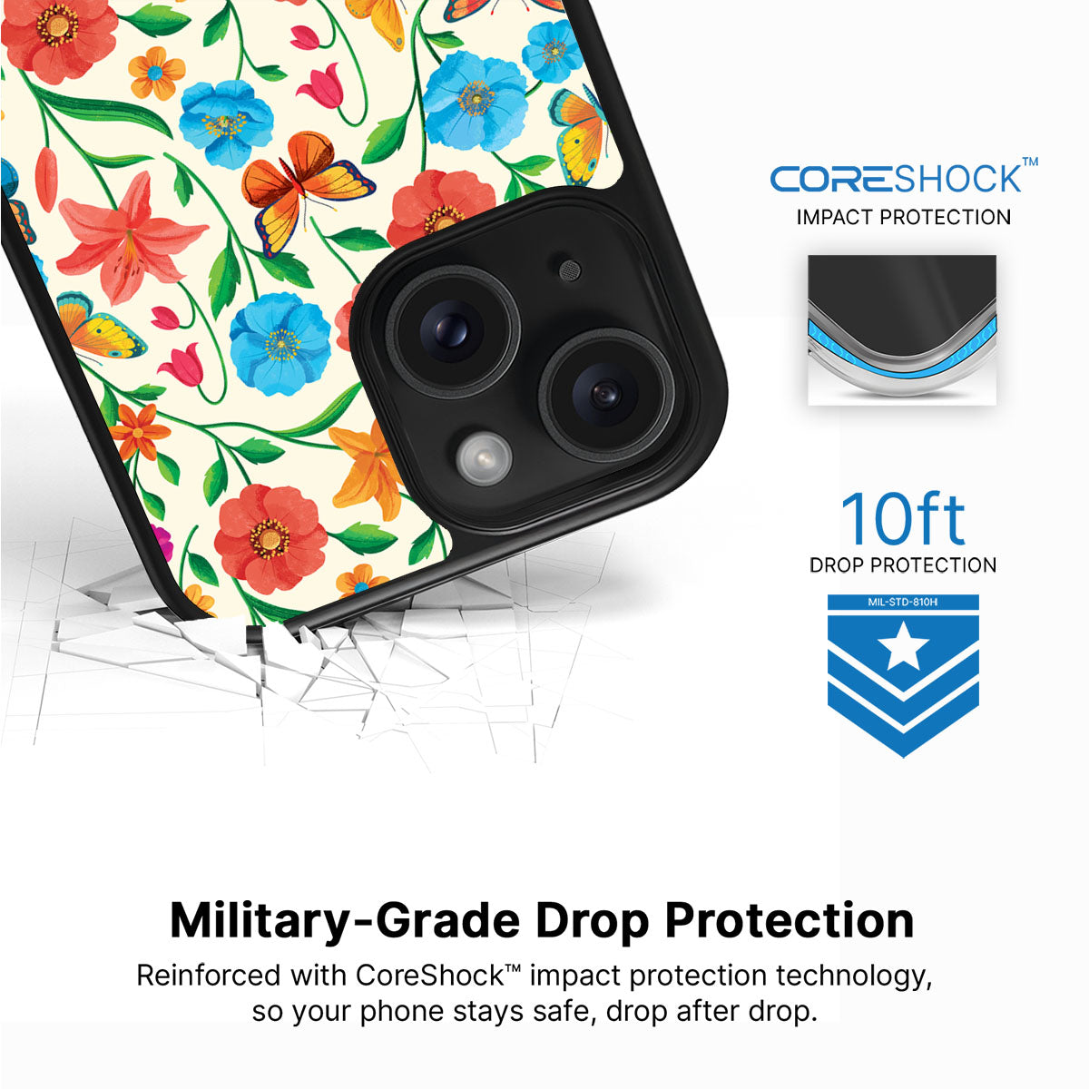 Spring Garden - iPhone 15 Case #case type_core (magsafe), #case type_core (non magsafe)