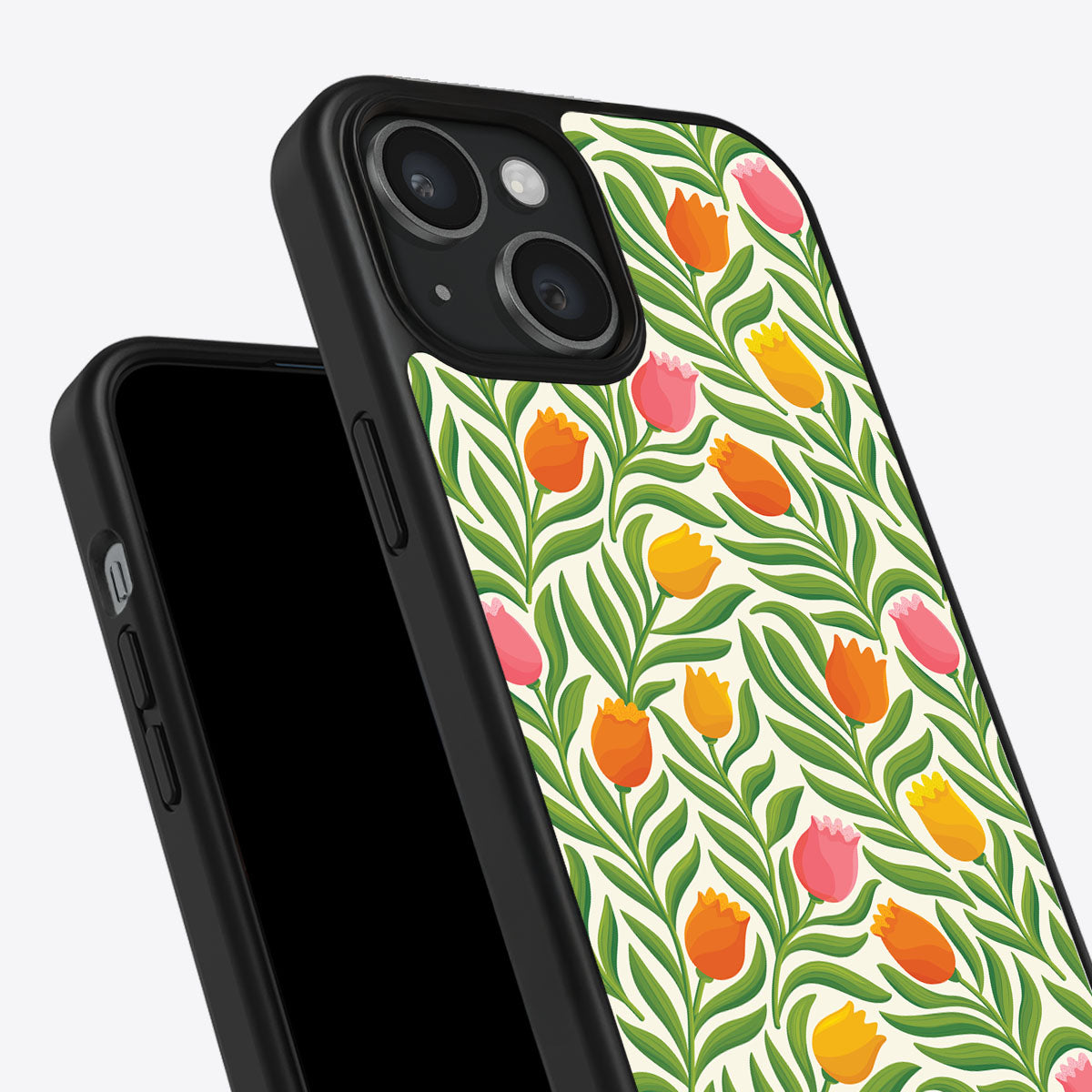 Spring Tulips - iPhone 15 Case #case type_core (non magsafe)