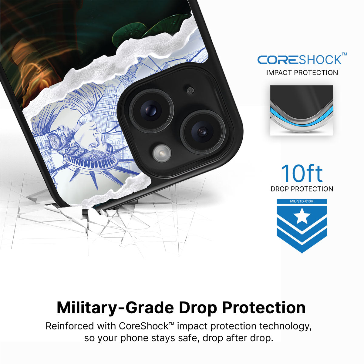 What is Liberty - iPhone 15 Case #case type_core (magsafe), #case type_core (non magsafe)