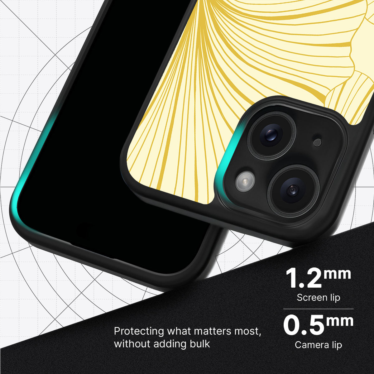 Blue Lotus - iPhone 15 Plus Case #case type_core (magsafe), #case type_core (non magsafe)