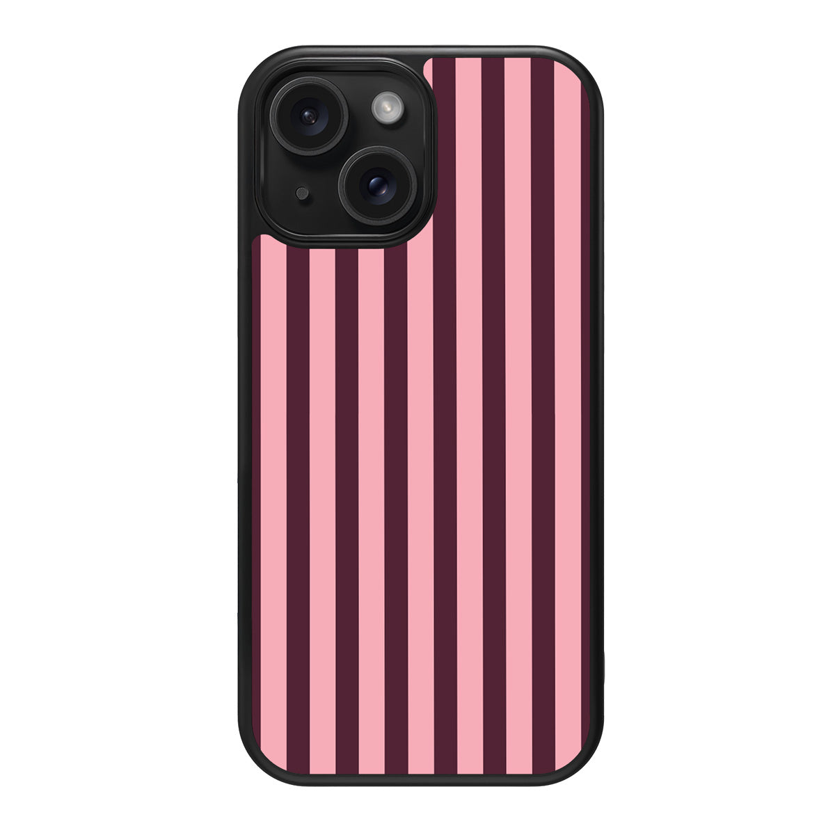 Claret Awning design back view – iPhone 15 Plus case