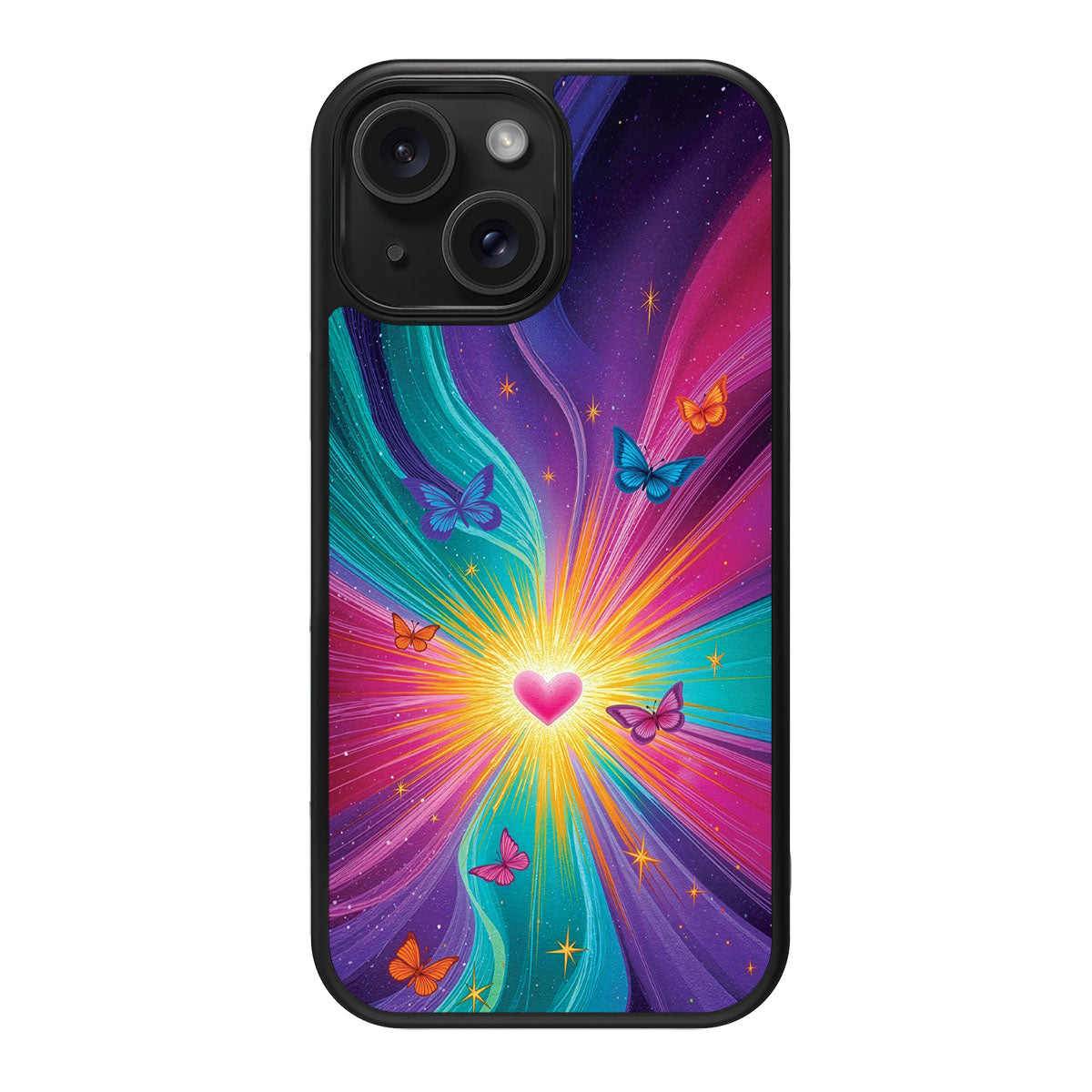 iPhone 15 Plus Case with MagSafe – Cosmic Aura