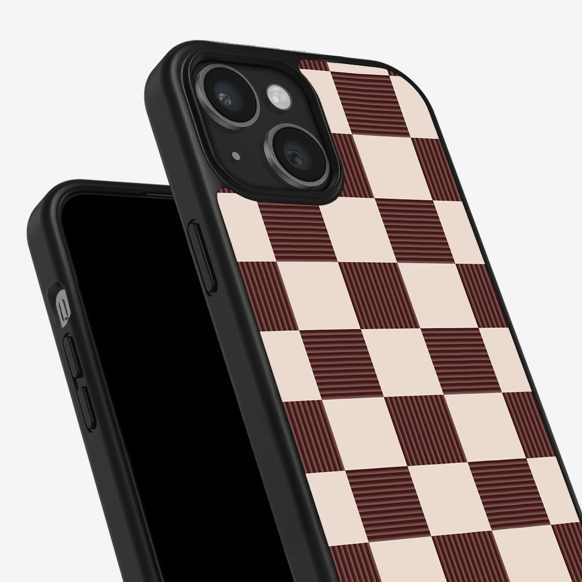 Elegance Espresso - iPhone 15 Plus Case #case type_core (non magsafe)