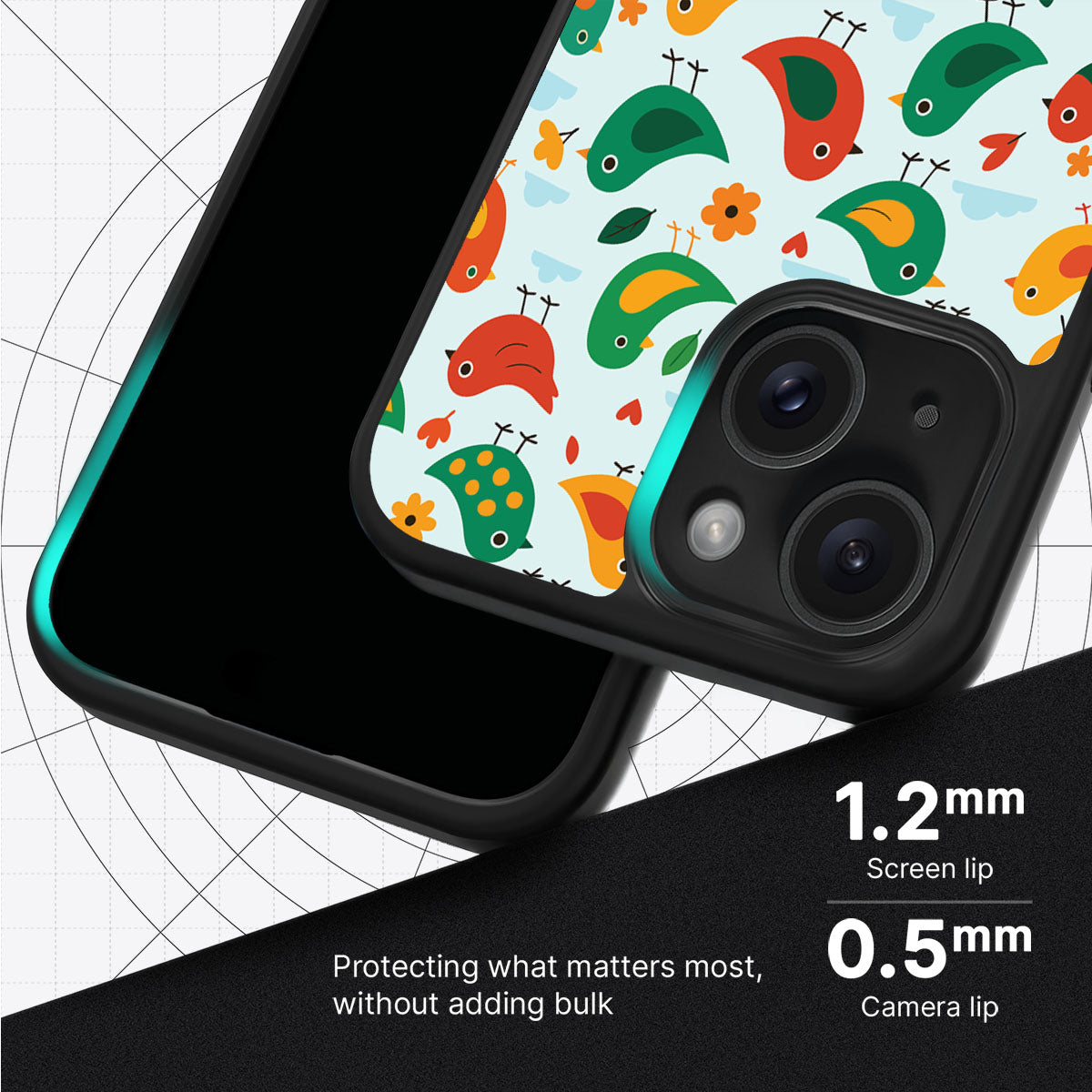 Feathered Friends - iPhone 15 Plus Case #case type_core (magsafe), #case type_core (non magsafe)