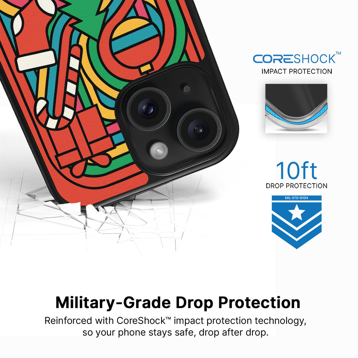 Feeling Festive - iPhone 15 Plus Case #case type_core (magsafe), #case type_core (non magsafe)