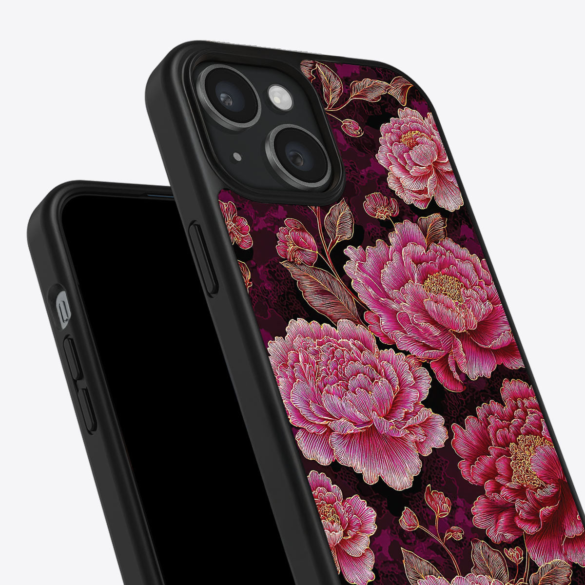 Floral Opulence - iPhone 15 Plus Case #case type_core (non magsafe)
