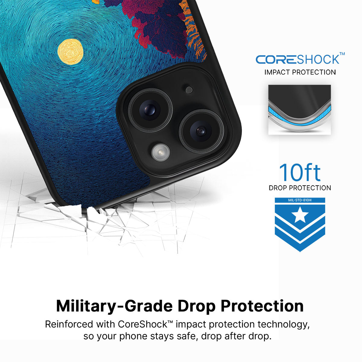 Folk Valley - iPhone 15 Plus Case