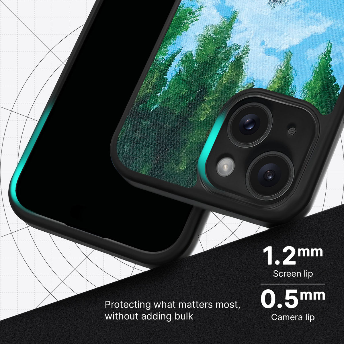 Forest Bathing - iPhone 15 Plus Case #case type_core (magsafe), #case type_core (non magsafe)