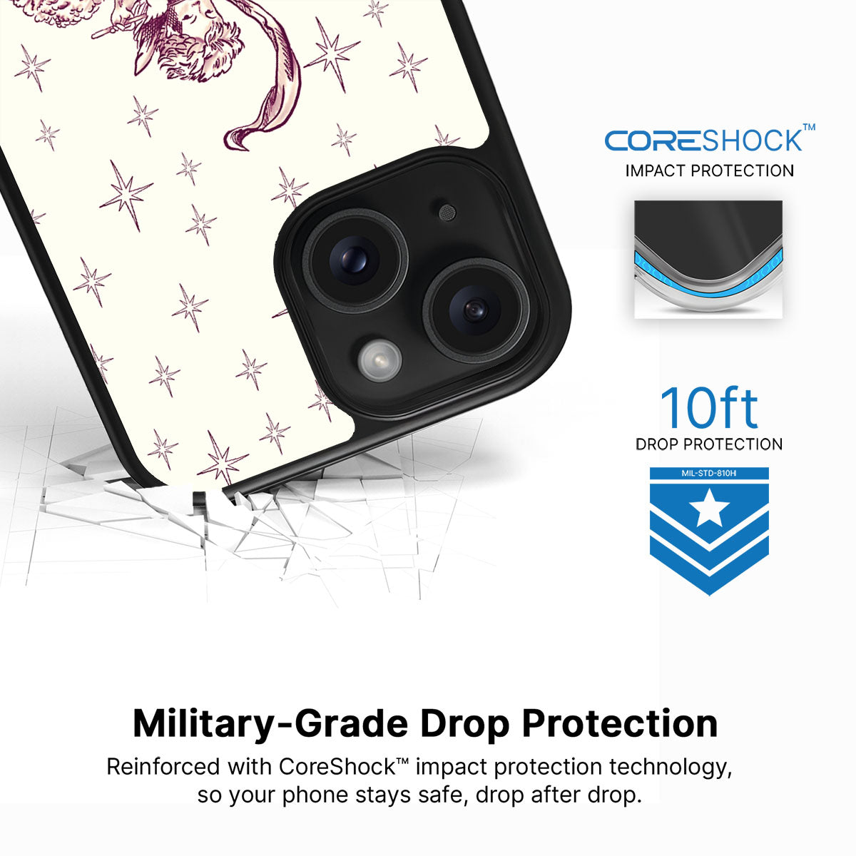 Herald Angels - iPhone 15 Plus Case #case type_core (magsafe), #case type_core (non magsafe)