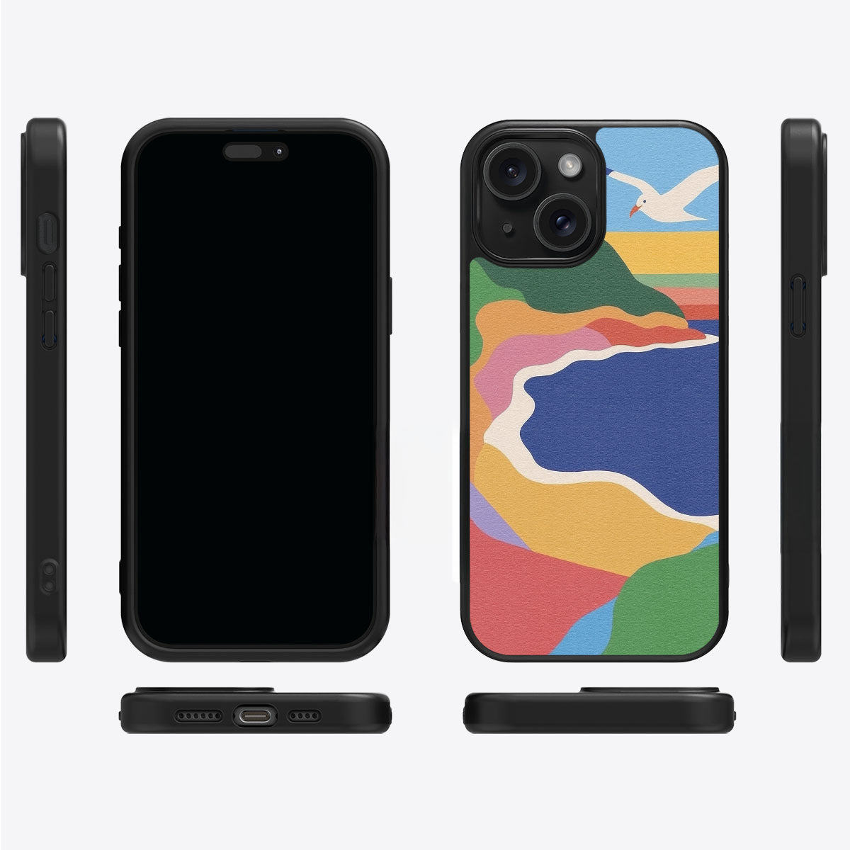 Joy Beach - iPhone 15 Plus Case #case type_core (magsafe), #case type_core (non magsafe)