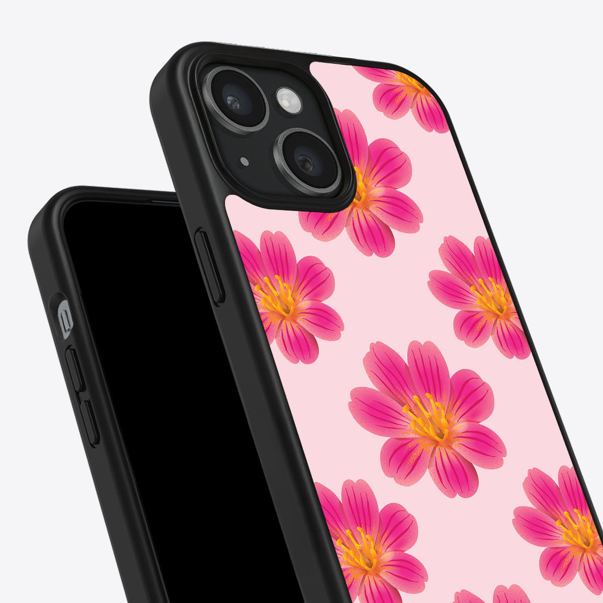 Lewisia Cotyledon - iPhone 15 Plus Case #case type_core (non magsafe)