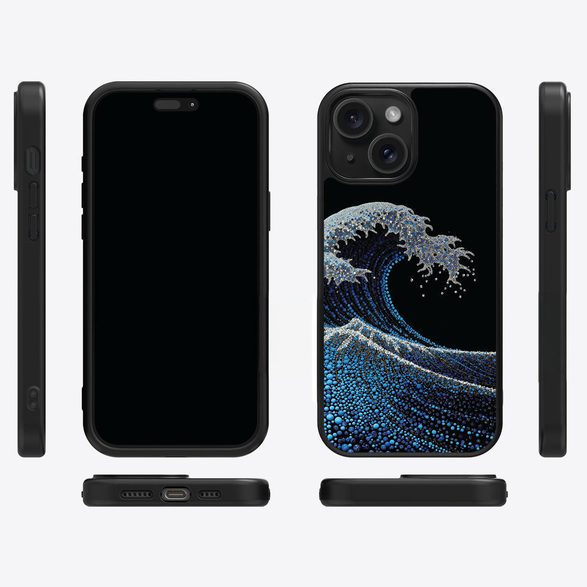 Midnight Tide - iPhone 15 Plus Case