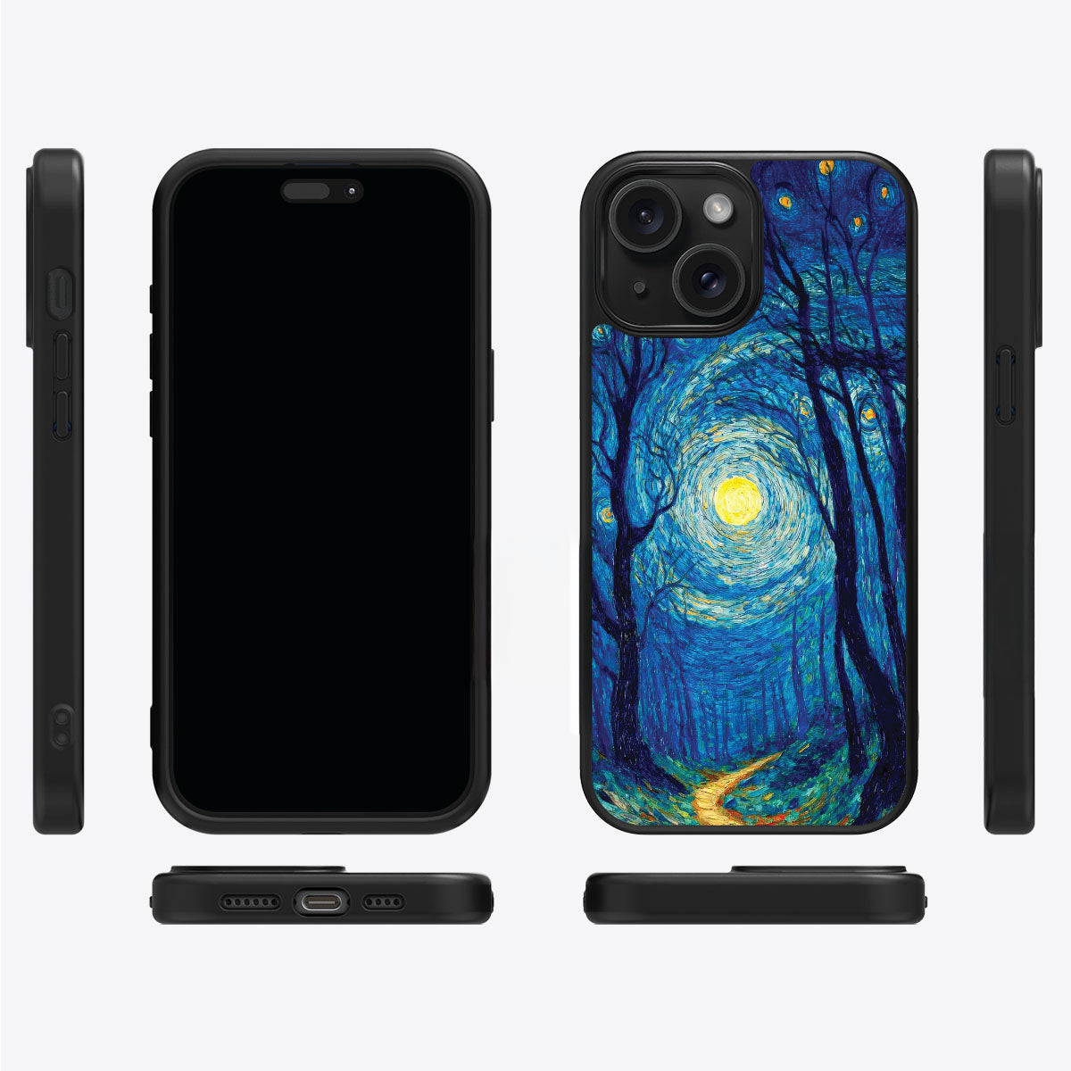 Moonlit Forest - iPhone 15 Plus Case