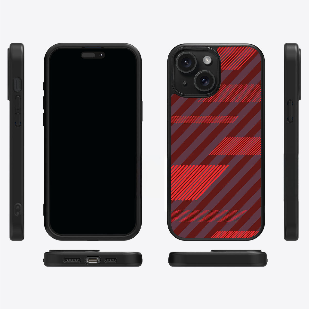 Orange Twill Play - iPhone 15 Plus Case #case type_core (magsafe), #case type_core (non magsafe)