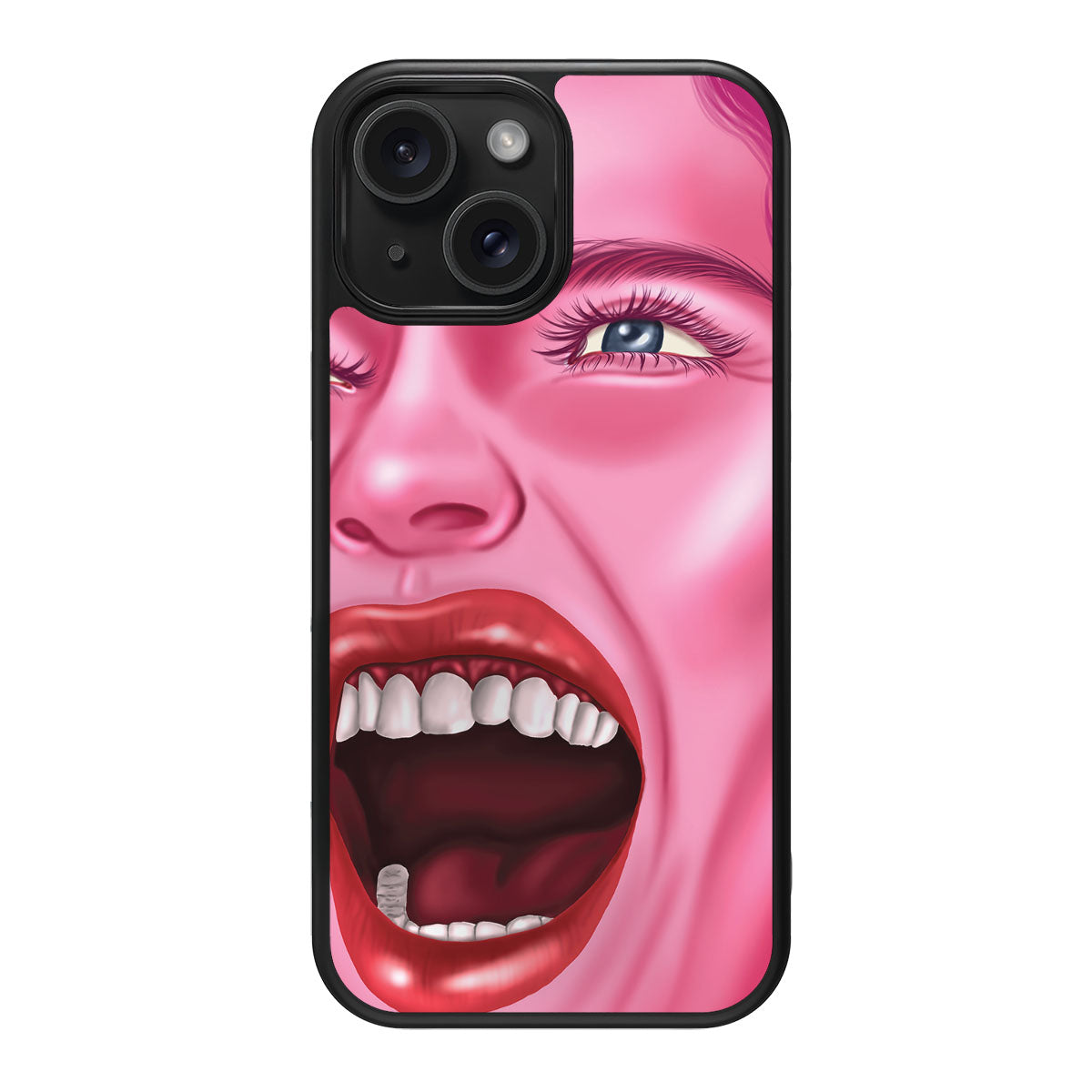 Pink Rage - iPhone 15 Plus Case #case type_core (magsafe), #case type_core (non magsafe)