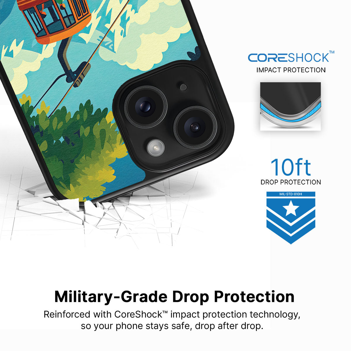 Queenstown - iPhone 15 Plus Case #case type_core (magsafe), #case type_core (non magsafe)