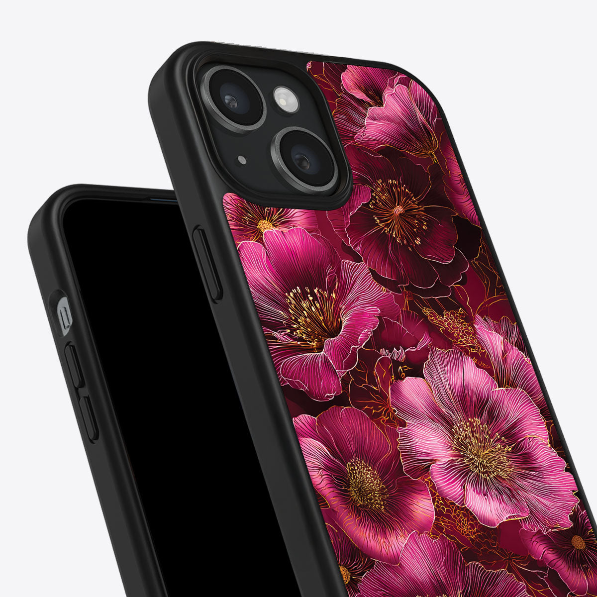 Ruby Flora - iPhone 15 Plus Case #case type_core (non magsafe)