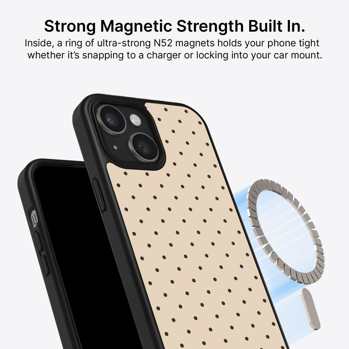 Sand Pearl - iPhone 15 Plus Case #case type_core (magsafe)