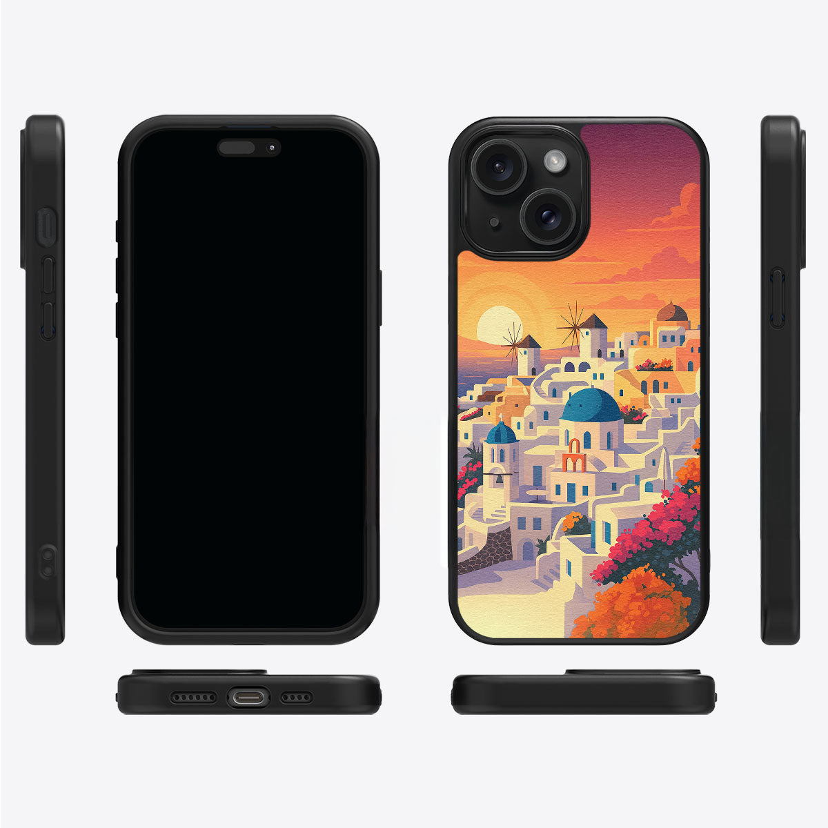 Santorini - iPhone 15 Plus Case #case type_core (magsafe), #case type_core (non magsafe)