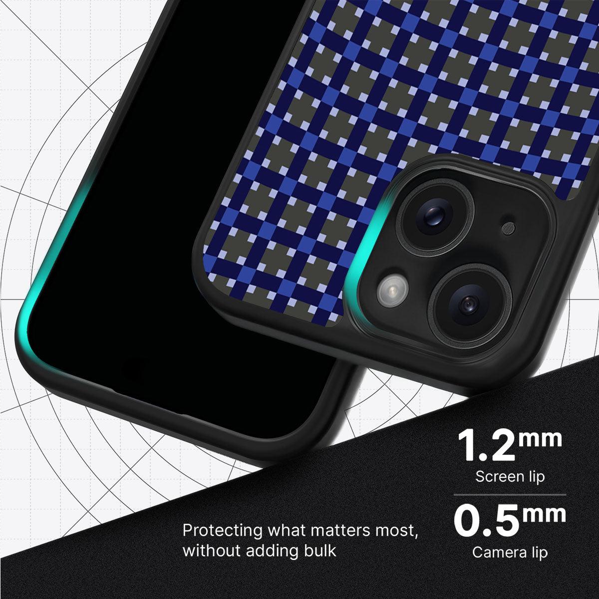 Sea of Sapphires - iPhone 15 Plus Case #case type_core (magsafe), #case type_core (non magsafe)