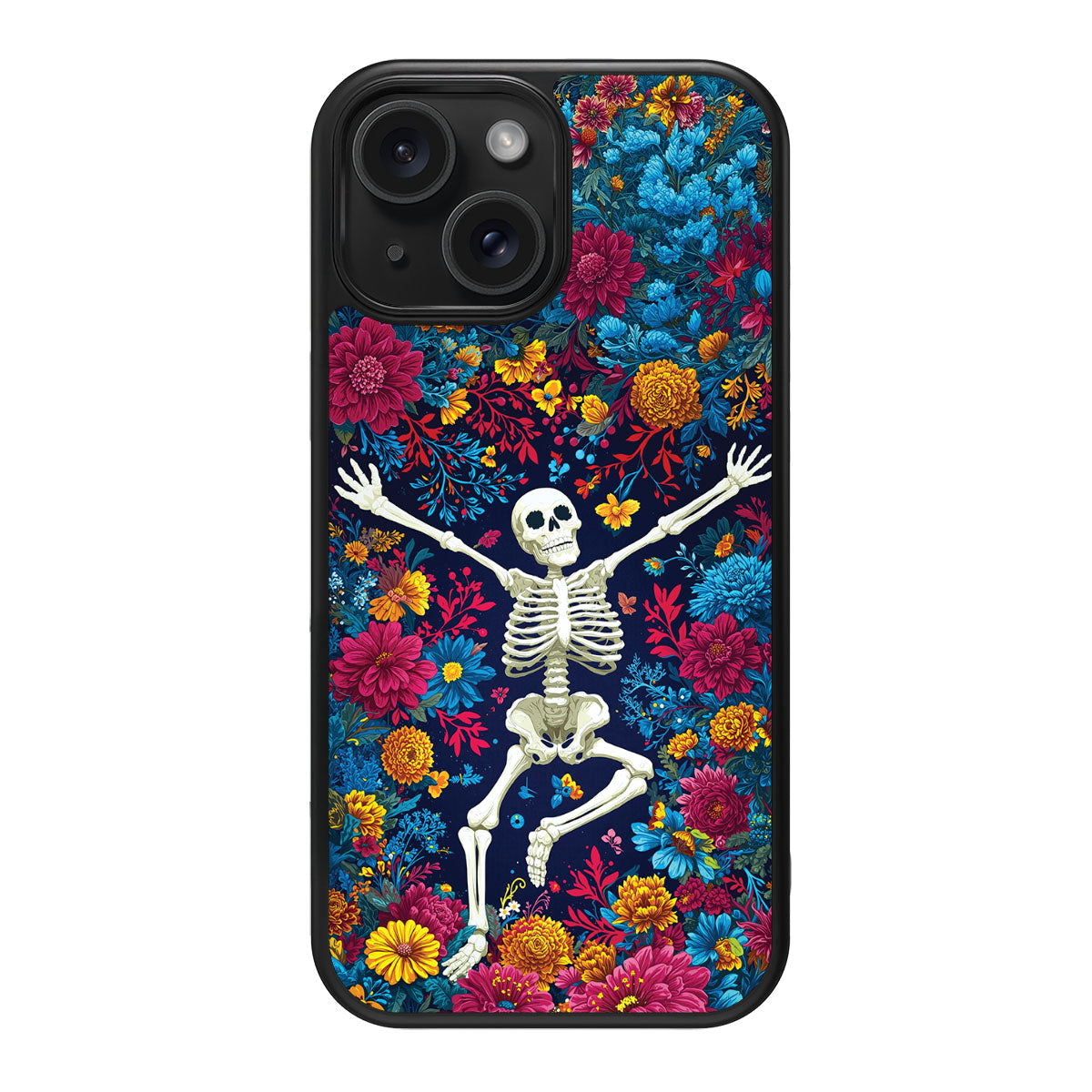 iPhone 15 Plus Case with MagSafe – Skeleton Garden