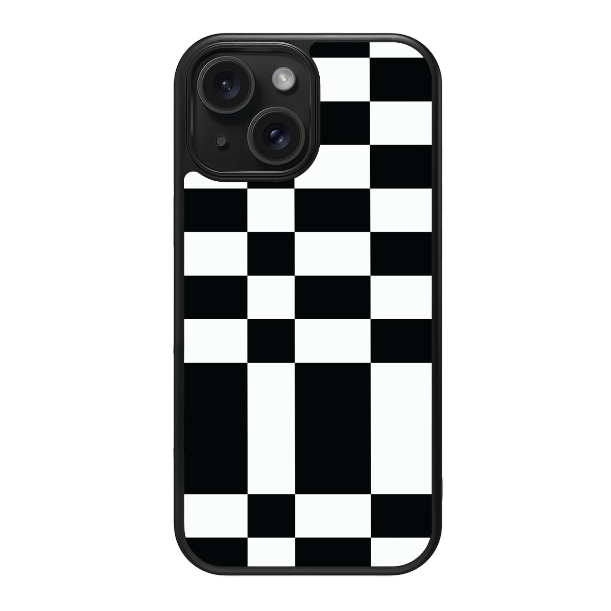 Skewed Checks - iPhone 15 Plus Case  #case type_core (magsafe), #case type_core (non magsafe)