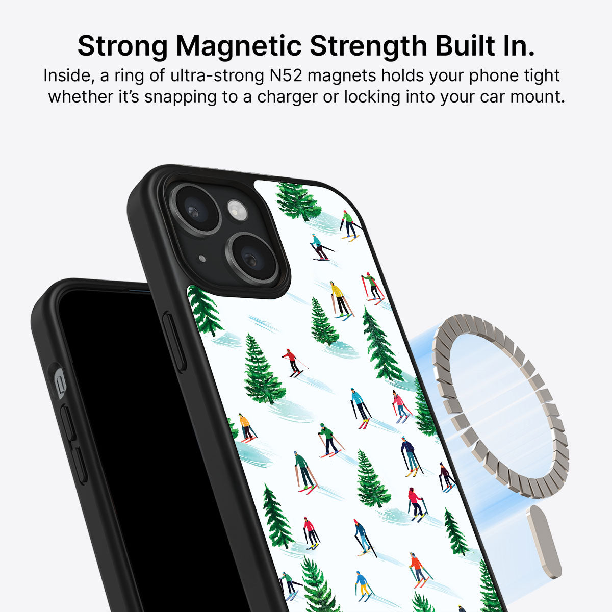 Ski Club - iPhone 15 Plus Case #case type_core (magsafe)