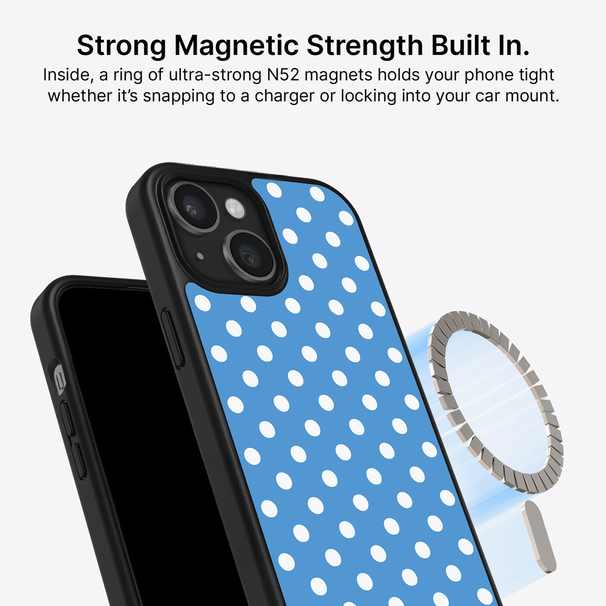 iPhone 15 Plus MagSafe case – Summer Breeze design