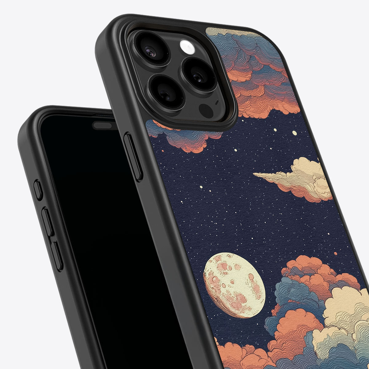 Blushed Moon - iPhone 15 Pro Case #case type_core (non magsafe)