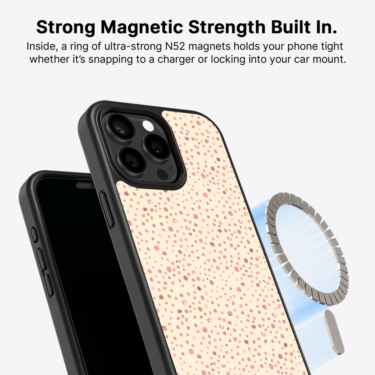 Honey Petal - iPhone 15 Pro Case #case type_core (magsafe)