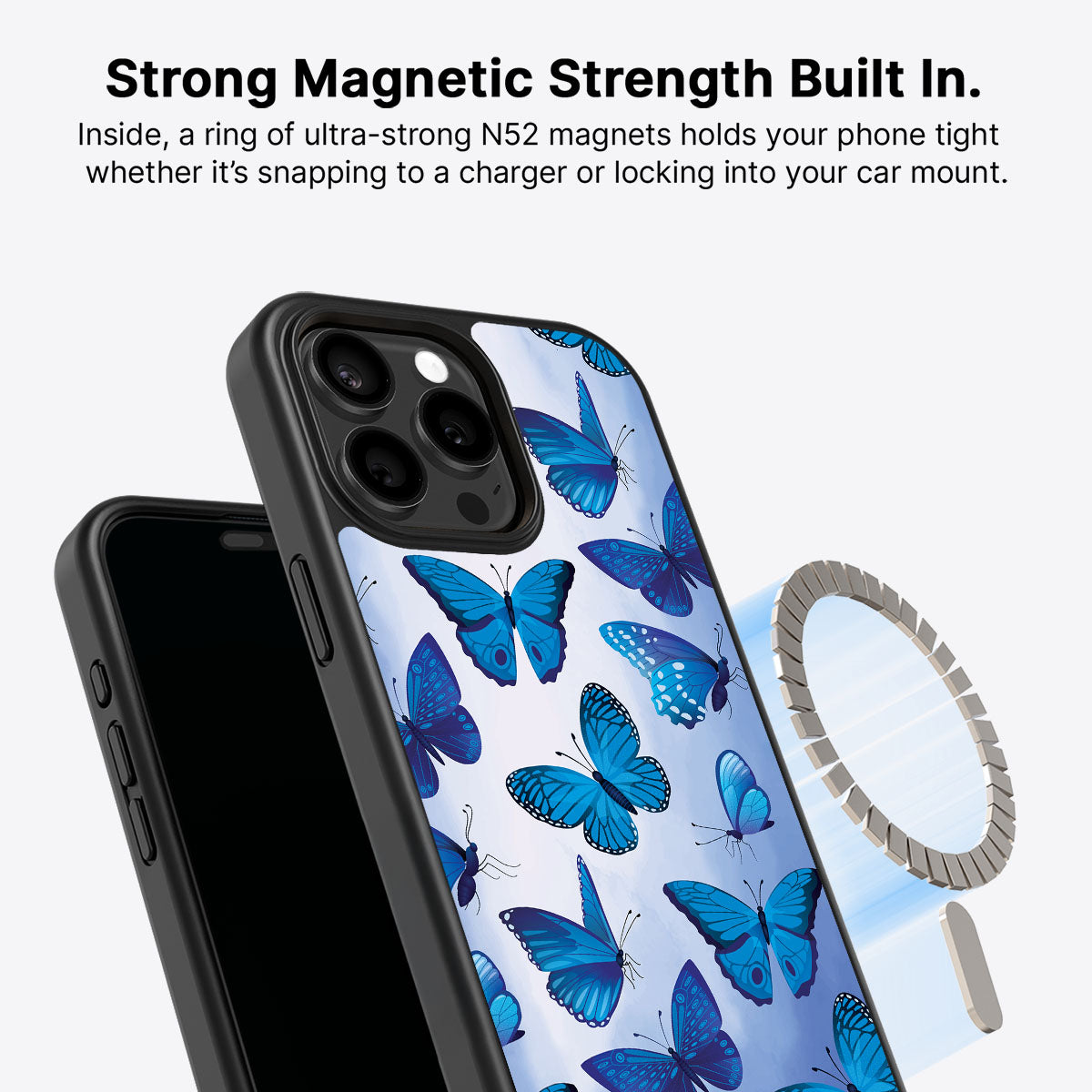 Magic Butterflies - iPhone 15 Pro Case