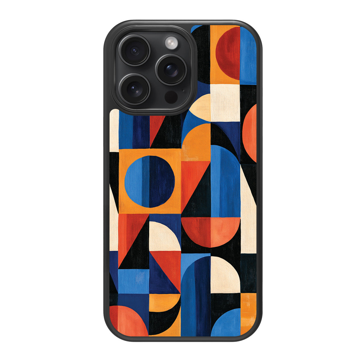 Modernist Muse design back view – iPhone 15 Pro case