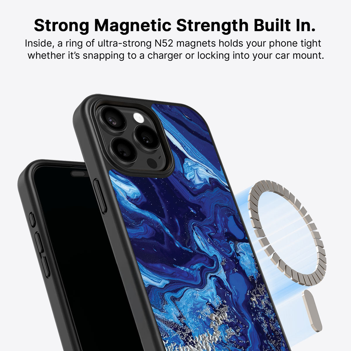 Mystic Waters - iPhone 15 Pro Case #case type_core (magsafe)