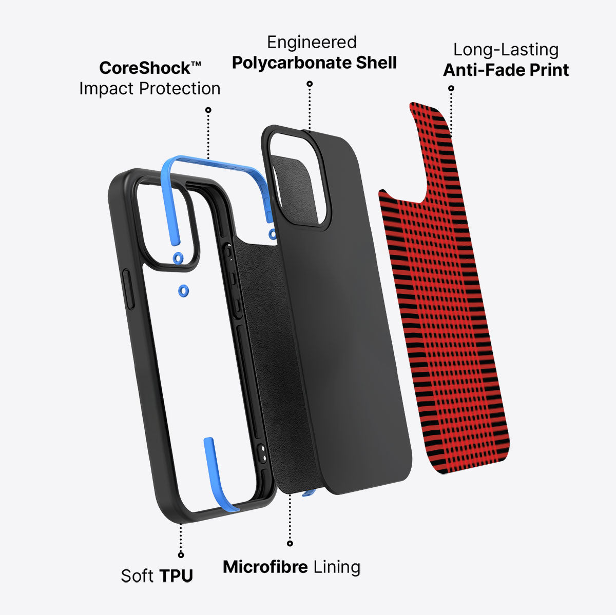 Red Basket - iPhone 15 Pro Case