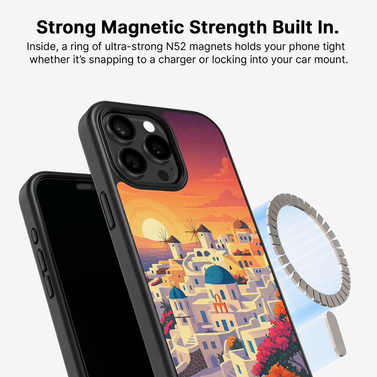 Santorini - iPhone 15 Pro Case #case type_core (magsafe)